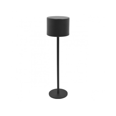 Lámpara de sobremesa solar convertible negro