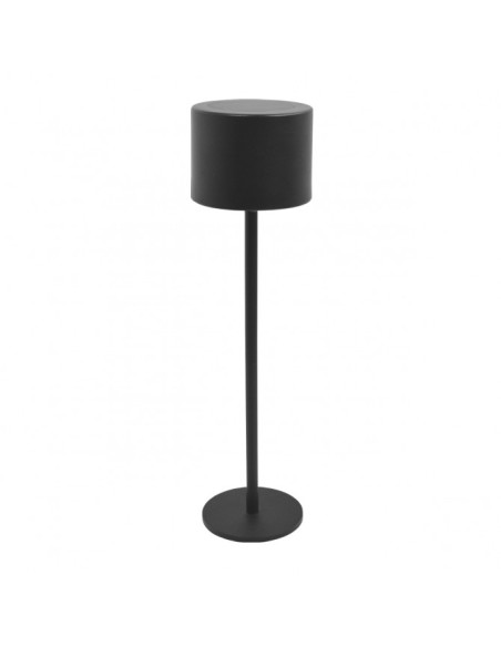 Lámpara de sobremesa solar convertible negro