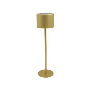 Sobremesa solar convertible en oro mate