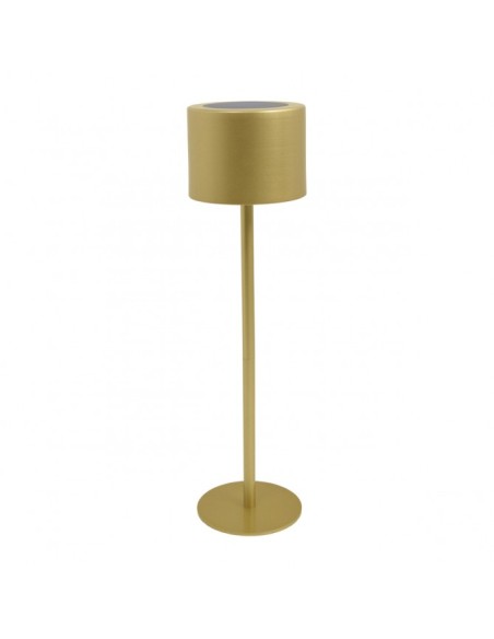 Sobremesa solar convertible en oro mate