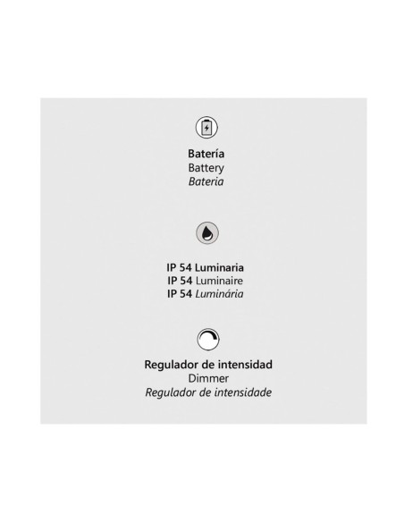 Sobremesa Farol Solar Verde Transportable