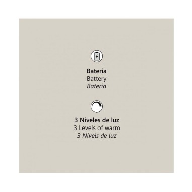 Lámpara Candelabro Latón Solar