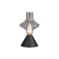 Candelabro solar negro