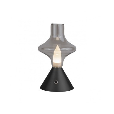 Candelabro solar negro