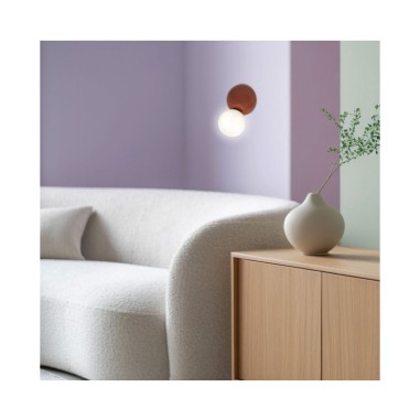 Aplique Terracota con Bola de Cristal