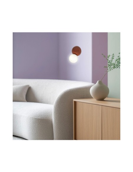 Aplique Terracota con Bola de Cristal