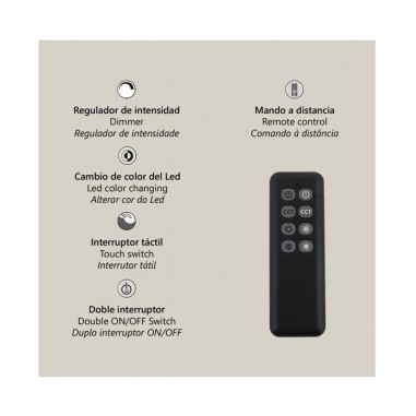 Luz Sevilla Pie de Salón Led