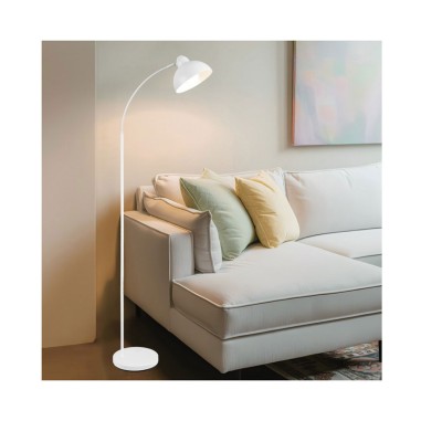 Pie de salón arco blanco