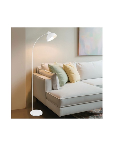 Pie de salón arco blanco