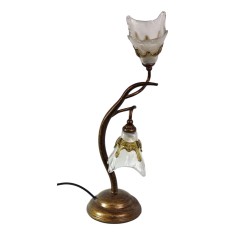 Sobremesa Patina Dorada con...