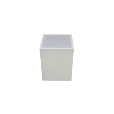 Plafón Led Superficie Cubo Blanco
