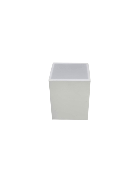 Plafón Led Superficie Cubo Blanco