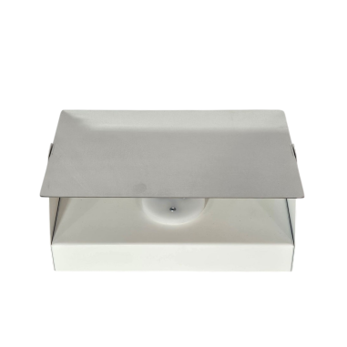 Aplique Plata y Blanco Solapa Orientable