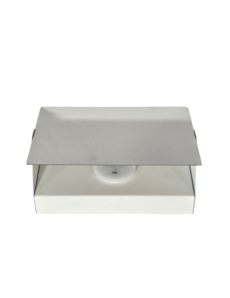 Aplique Plata y Blanco Solapa Orientable