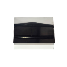 Aplique Plata y Blanco...