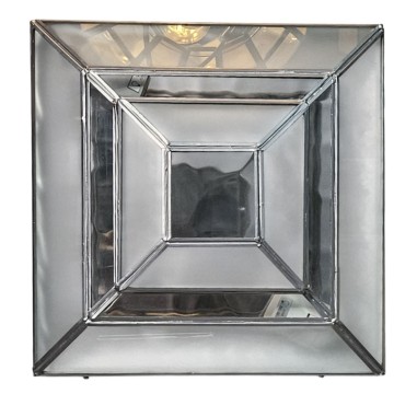 Plafón Granadino Luna Opal Plata