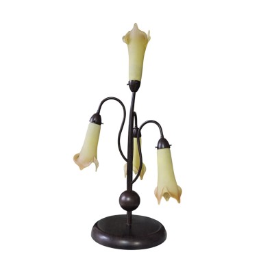 Lámpara Rinconera con Tulipas muy Altas