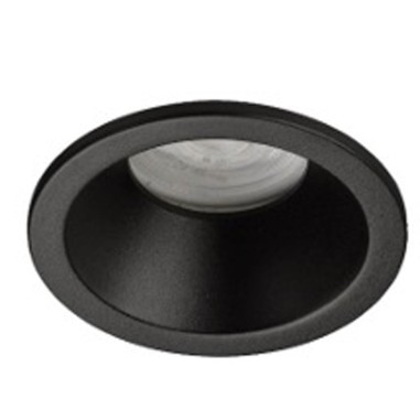 Foco Empotrar Bombilla Interior Negro...