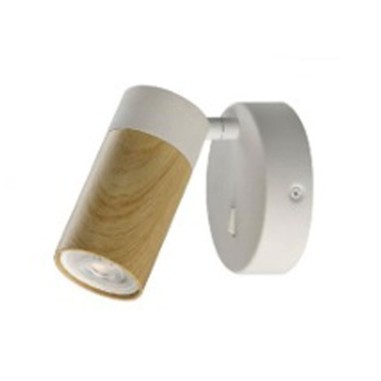 Focos Superficie Blanco Madera Clara