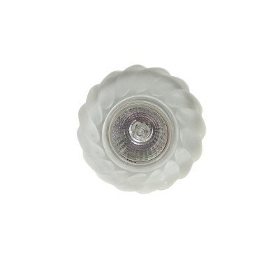 Foco Cristal Empotrar Ondas Blanco