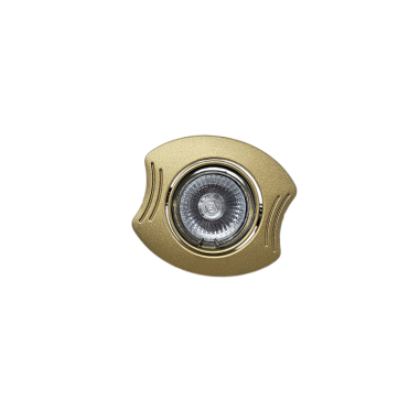 Empotrable Zamak Oro Mate Grabado