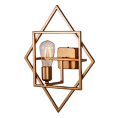 Aplique Asimétrico Dorado