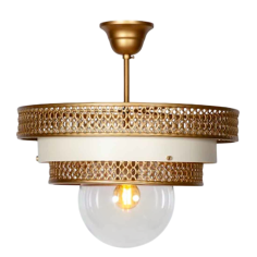 Lámpara Triple Doble Greca...