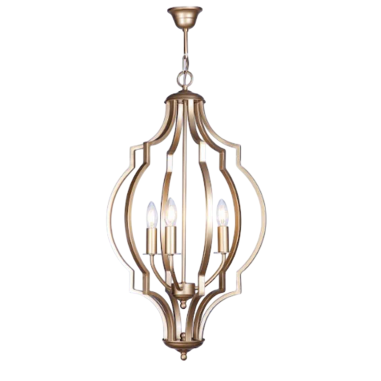 Lámpara Farol Forma sin Cristal