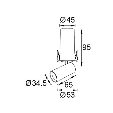 Empotrable Orientable Ajustable...