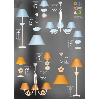 Lámparas Cuarto Bebé