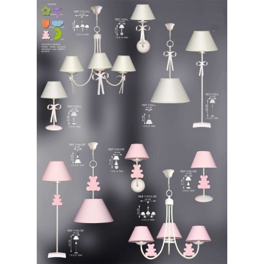 Dos Hermanas Lámparas Infantiles