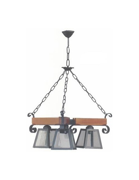 Lámparas Rústicas Madera