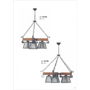 Lámparas Rústicas Madera