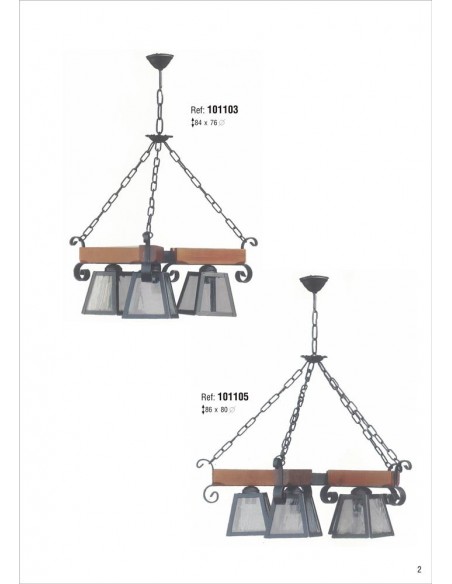 Lámparas Rústicas Madera