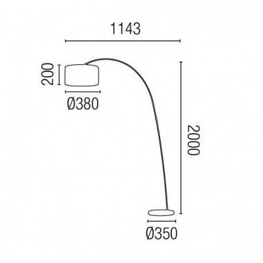 Comprar Lámparas Suelo Arco