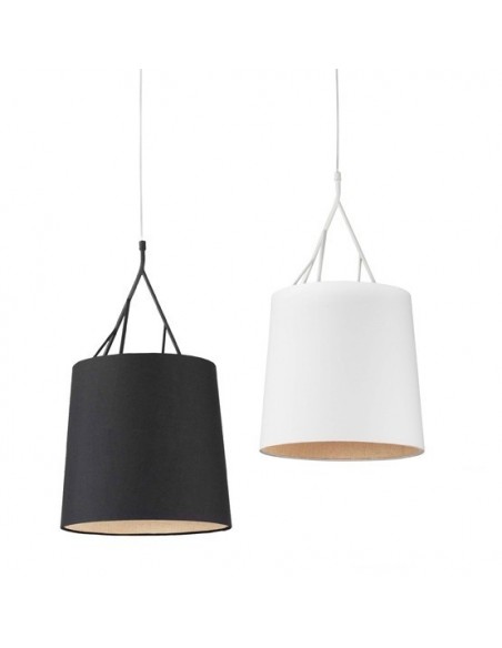 Lámparas Originales en Blanco y Negro de Techo