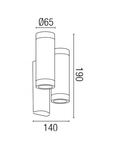 Apliques Exterior Blancos