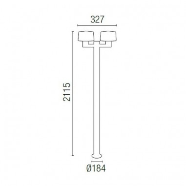 Farolas Aluminio Inyectado
