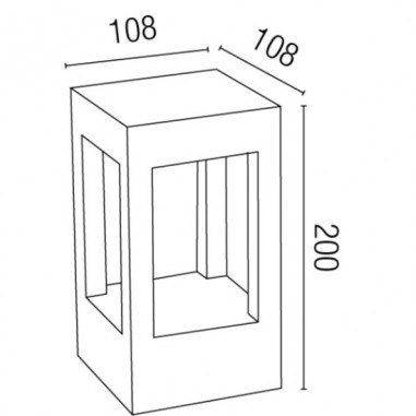 Balizas Marrón Óxido
