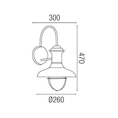 Apliques Exterior Rústicos