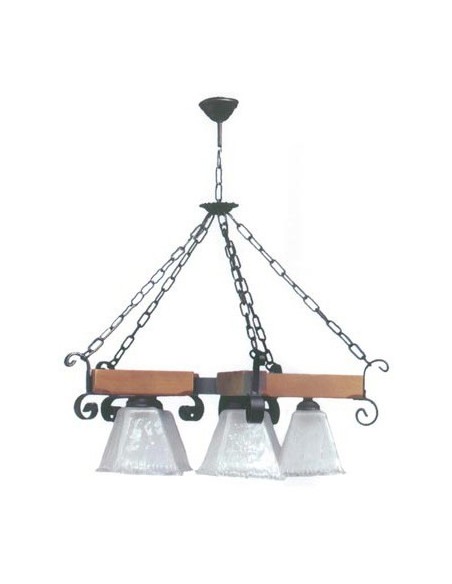 Lámparas Rústicas Techo