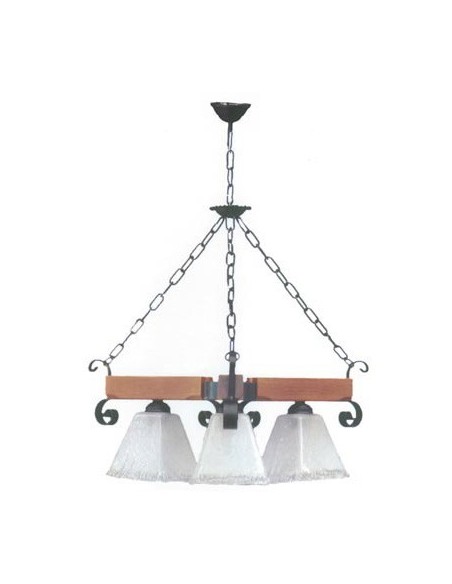 Lámparas Rústicas de Techo