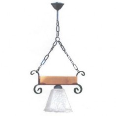Lámpara Rústica de Colgar