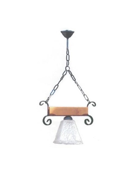 Lámpara Rústica de Colgar