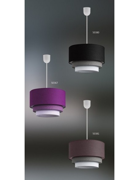 Lámpara Triple Pantalla