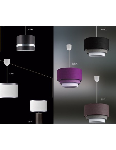 Lámpara Triple Pantalla