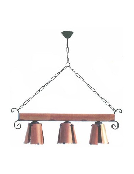 Lámparas Rústicas Teja