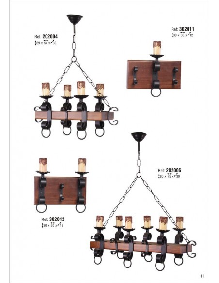 Apliques Restaurantes Forja