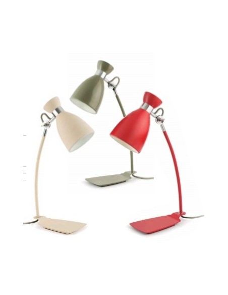 Lámpara Mesa Estilo Años 60