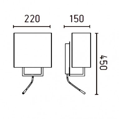 Compra Aplique con Lector Led
